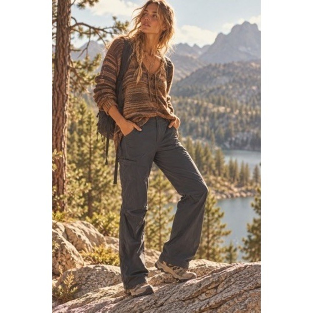 Black Diamond Women 30 Alpine Pants black Hiking Climbing Technical